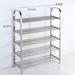 Rebrilliant Multi-Layer 15 Pair Shoe Rack Metal in Gray | 32.67 H x 23.62 W x 8.85 D in | Wayfair 3D72784668DF4FA3A14020779133CD79