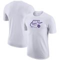 "T-shirt Los Angeles Lakers Nike Essential Logo - Blanc - Homme - Homme Taille: L"