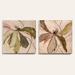 Petals in Bloom Stretched Canvas - Print II, 30" x 30" - Ballard Designs 30" x 30" - Ballard Designs