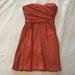 J. Crew Dresses | J. Crew Strapless Coral Party Dress Size 2 | Color: Red | Size: 2