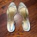J. Crew Shoes | Euc Jcrewfancy Strappy Sandals. Size 10 Worn Once To 1 Wedding. | Color: Gold | Size: 10