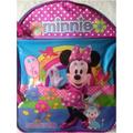 Disney Accessories | Backpack Minnie Mouse Girls New Storage With Zipper Closure | Color: Blue/Pink | Size: Small