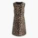 J. Crew Dresses | J Crew Leopard Print Aline Dress Sz 2 | Color: Black/Brown | Size: 2