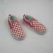 Vans Shoes | Girls Slip On Vans Coral Pink Checkerboard Size 11 | Color: Pink/White | Size: 11g