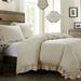 Lily Mini Comforter Set Light Cream, Super King, Light Cream