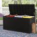 Devoko 100 Gallon Water Resistant Plastic Deck Storage Container Box Plastic in Black | 24.5 H x 48.2 W x 21.7 D in | Wayfair FairPSB1380R0