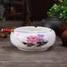 Umber Rea Ceramic Ashtray in Pink/White | 2.2 H x 5.71 W x 5.71 D in | Wayfair 07HQ446BMQ3T6WHTL