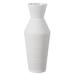 Latitude Run® 10" H Decorative Round Sharp Concaved Top Vase Centerpiece Table Vase Green, Large in White/Blue | 8 H x 3 W x 3 D in | Wayfair
