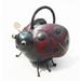 Arlmont & Co. Kevine Lady Bug Watering Pot Garden Accents Accessories Metal | 9 H x 8 W x 9 D in | Wayfair 9462D4B220FE4A988483A4BDE11D5E75