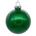 The Holiday Aisle® Clear w/ Glitter Interior Solid Ball Ornament Plastic in Green | 3 H x 3 W x 3 D in | Wayfair A04EC6D1247A455CA51EF2E61AFF0D65