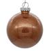 The Holiday Aisle® Clear w/ Glitter Interior Solid Ball Ornament Plastic in Pink | 3 H x 3 W x 3 D in | Wayfair AEF92D1D13A04EE0B1A3C29E1DFA5FEF