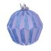 The Holiday Aisle® Glitter Faceted Ball Ornament Plastic in Blue | 5.7 H x 5 W x 5 D in | Wayfair D6E2EF989EE44A44A9D1EDF3DED8B571