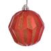 The Holiday Aisle® Glitter Faceted Ball Ornament Plastic in Orange | 5.7 H x 5 W x 5 D in | Wayfair CB11071D0A33493786131E9DDC1319A0