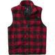Brandit Teddyfleece Vest, black-red, Size 4XL