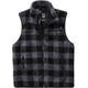 Brandit Teddyfleece Gilet, noir-gris, taille M