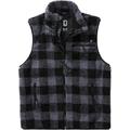 Brandit Teddyfleece Gilet, noir-gris, taille 4XL