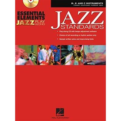 Essential Elements Jazz PlayAlong B Flat E Flat and C Instruments