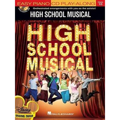 High School Musical Easy Piano Playalong Vol Bkcd Easy Piano Cd Playalong Hal Leonard