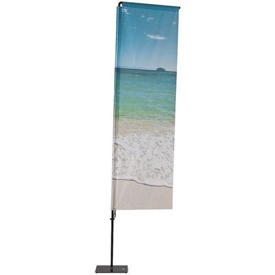 Fahnenmast »Beachflag Alu Rechteck 240 cm« - ohne Bezug, Showdown Displays