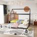 Metal Twin Size Platform Bed with Trundle