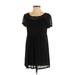 Forever 21 Casual Dress - A-Line: Black Print Dresses - Women's Size Small