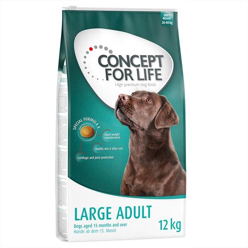 2×12 kg Large Adult Concept for Life Hundefutter trocken