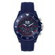 Ice-Watch - ICE chrono Blue red - Blaue Herrenuhr mit Silikonarmband - Chrono - 020622 (Large)