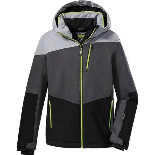 Kinder Funktionsjacke KSW 161 BYS SKI JCKT, Größe 140 in graumelange