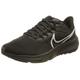 Nike Damen Air Zoom Pegasus 39 Sneaker, Black/Black-Black-Reflect Silver, 44 EU