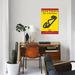 East Urban Home Minimal Movie 'F1 Catalunya Race Track' Graphic Art Print on Canvas Metal in Black/Gray/Red | 60 H x 40 W x 1.5 D in | Wayfair