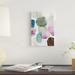 East Urban Home Marble III by Tom Reeves - Gallery-Wrapped Canvas Giclée Print Canvas, Cotton in Blue/Green/Pink | 18 H x 12 W x 1.5 D in | Wayfair