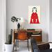 East Urban Home 'Penguin & Walrus' Graphic Art on Wrapped Canvas, Cotton in Black/Red/White | 26 H x 18 W x 1.5 D in | Wayfair