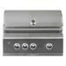 Coyote Grills 4-Burner Built-In Convertible Gas Grill w/ Smoker Stainless Steel in Gray | 23 H x 30 W x 25.5 D in | Wayfair CC2SL30LP