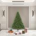 The Holiday Aisle® Oregon Fir Artificial Christmas Tree, Metal in Green/White | 90 H x 65 W in | Wayfair 25F31F7477054538BC0252CE7EAA34ED