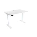 Inbox Zero Lift it Electric Height Adjustable Standing Desk Wood/Metal in White | 60 W x 30 D in | Wayfair 0968BC18AD59460A8DE0C4021C44D5AC