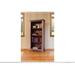 Gracie Oaks Bookcase, 12 Different Positions Available For Shelves (Includes 2 Removable Shelves, (1 Middle Fixed Shelf+2) Wood | Wayfair