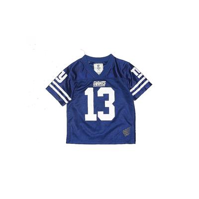 NFL Short Sleeve Jersey: Blue Sporting & Activewear - Size 4Toddler
