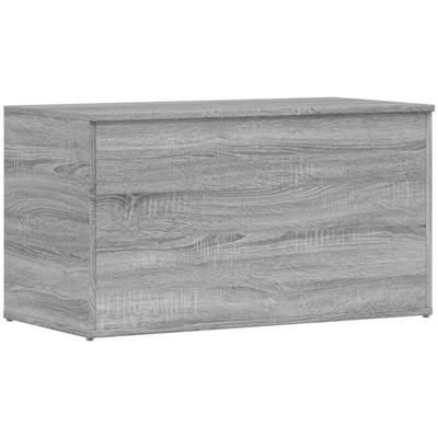 Aufbewahrungstruhe Grau Sonoma 84x42x46 cm Holzwerkstoff Vidaxl