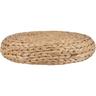 Pouf Boho en Fibre de Jacinthe d'Eau Tressé Rembourrage en Mousse wahoo