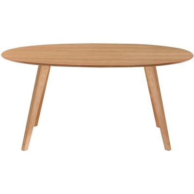 Esstisch skandinavisches Design oval Eiche L160 marik Image