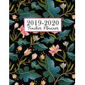 Teacher Planner Lesson Plan For Class Organization Weekly And Monthly Agenda Academic Year August July Pink Floral Print