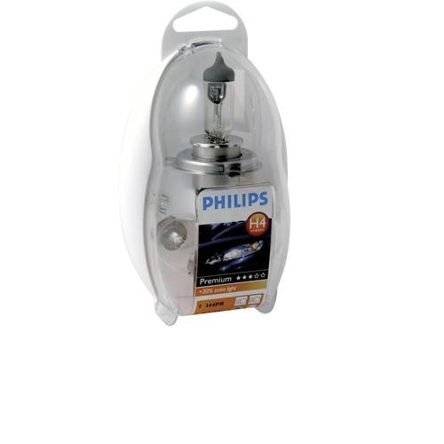 PHILIPS Ersatzlampenbox H4 [12V] Sortiment, Glühlampen 12V 55473EKKM