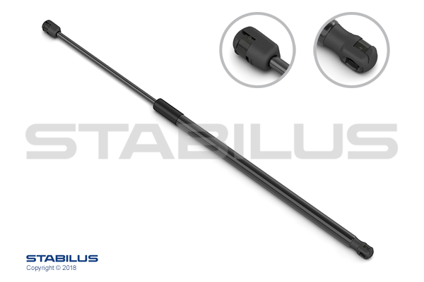 STABILUS Gasfeder, Motorhaube // LIFT-O-MAT® 200N für JAGUAR J9D3-16C826-AB 919946 Image