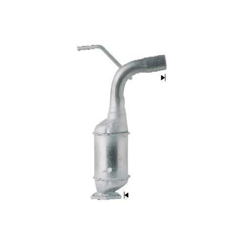 VEGAZ Katalysator Mitte mit Anbaumaterial für VW 028131701AX VK-982