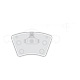 VALEO Bremsbelagsatz, Scheibenbremse FIRST vorne rechts links für VW SEAT FORD 7M3698151B 1151377 301801