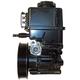 LIZARTE Hydraulikpumpe, Lenkung mit Behälter Schwarz für MERCEDES-BENZ C-Klasse C 180 CDI 200 250 4-matic E-Klasse E / BlueTEC 220