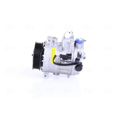 NISSENS Kompressor, Klimaanlage 12V für JAGUAR 6W9319D629AA 6W9319D629AB C2C39502 890117