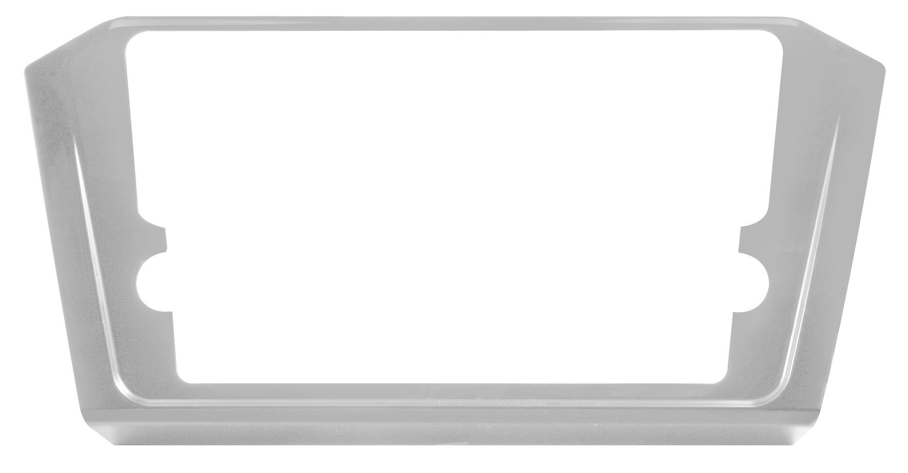 PHONOCAR Radio-Rahmen für VM112 silber-grau 03059 Einbaurahmen/-blende, Radio Image