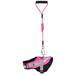 Pink Bark-Mudder Easy Tension 3M Reflective Endurance 2-in-1 Adjustable Dog Leash and Harness, Medium