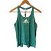 Adidas Tops | Adidas Green Racer Back Tank Xs Nwt | Color: Green | Size: Xs